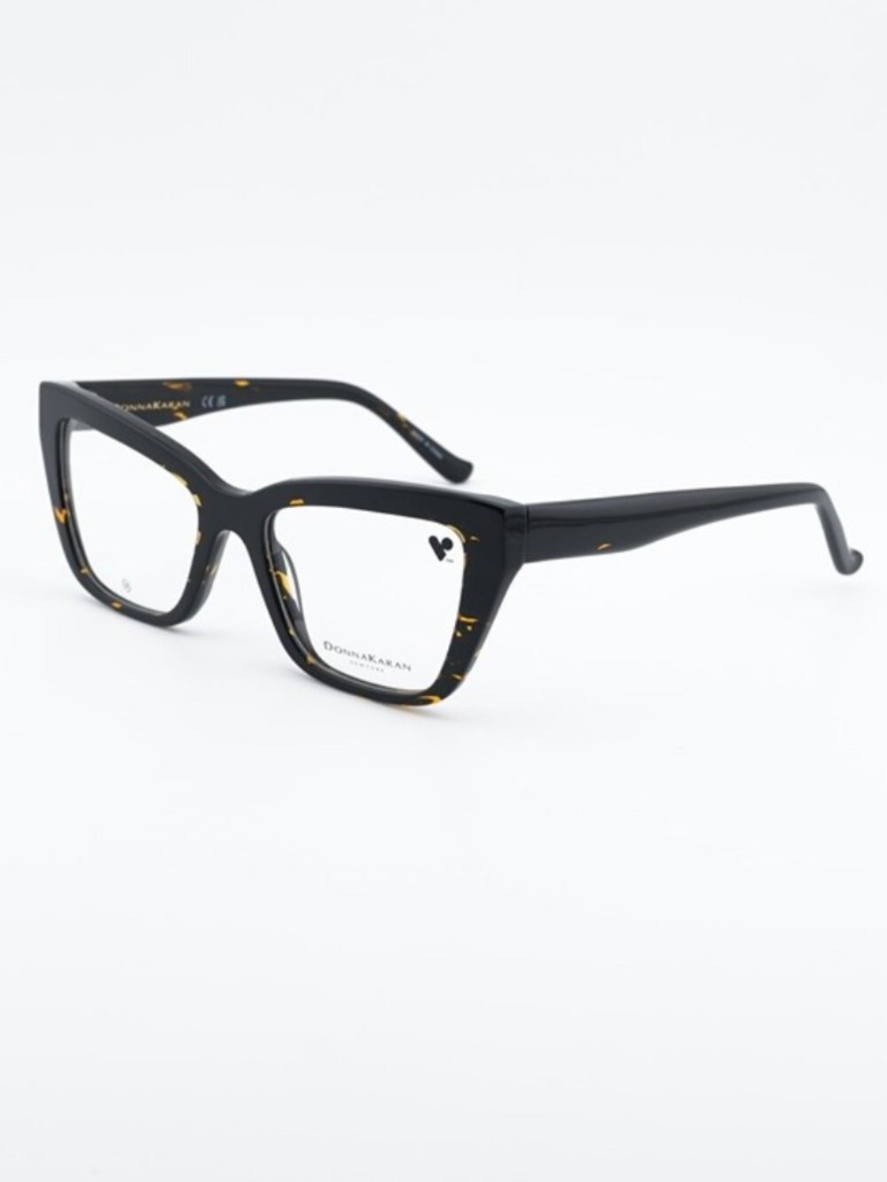 Donna Karan DO5015 012 Eyeglasses - Golden Havana 52mm Cat Eye Frame